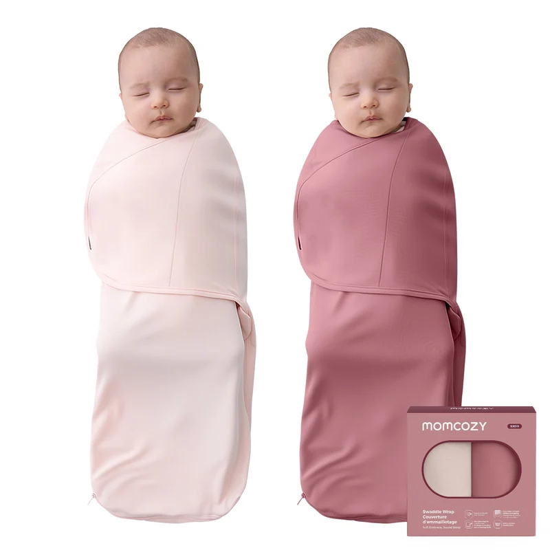 Baby Sleep Sack 1.5 TOG & Easy Swaddle Wrap For 0-3M Bundle
