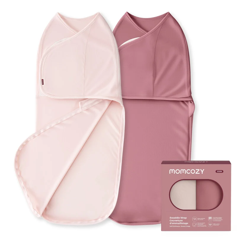 Baby Sleep Sack 1.5 TOG & Easy Swaddle Wrap For 0-3M Bundle