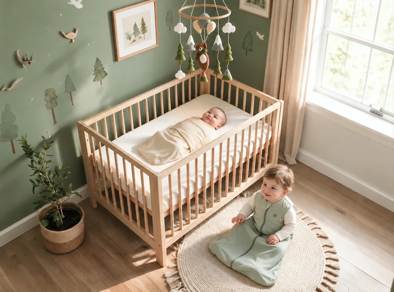 Baby Sleep Sack 1.5 TOG & Easy Swaddle Wrap For 0-3M Bundle
