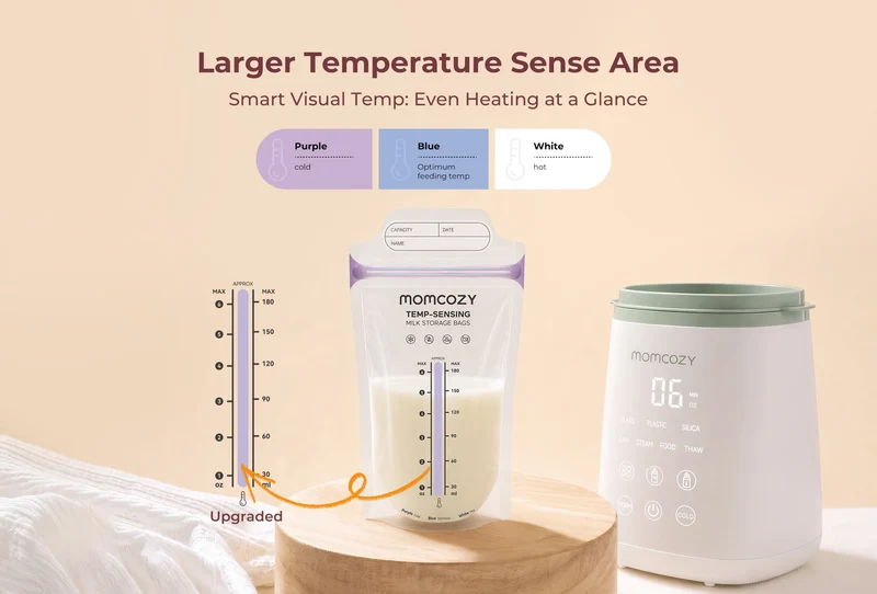 Momcozy Upgraded Breastmilk Storage Bags