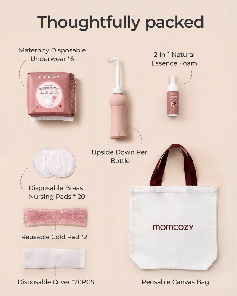 BirthEase Pregnancy Ball & Postpartum Recovery Essentials Kit