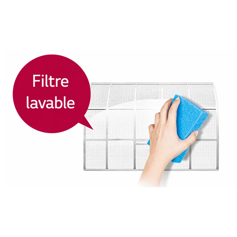 Climatisation mono-split LG DualCool Standard Pro 5,1 kW R32 réversible