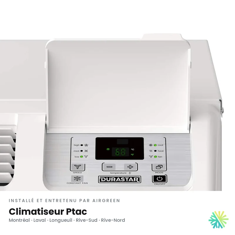 Climatiseur PTAC DURASTAR | 12000 BTU - R410A