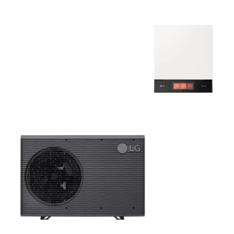Pompe à chaleur air-eau LG Therma V 5 kW - Monobloc R290 - Monophasé