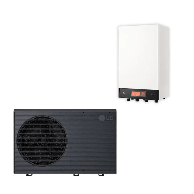 Pompe à chaleur air-eau LG Therma V 14 kW - Hydrosplit R290 - Triphasé