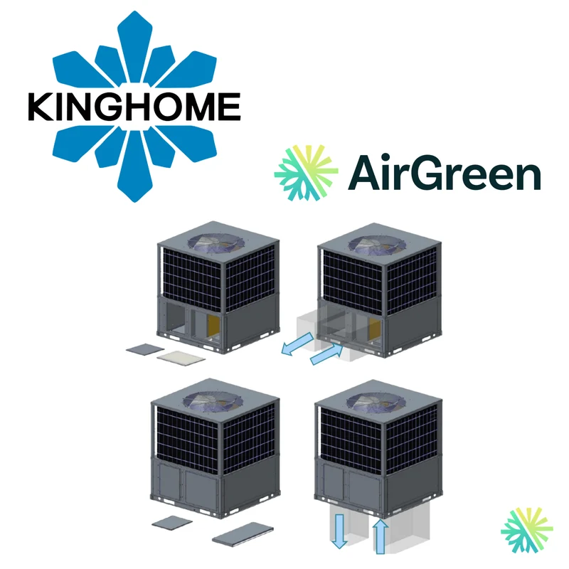 Thermopompe Monobloc Kinghome Rooftop R32 de 3 Tonnes | Montréal, Laval, Longueuil, Rive Sud et Rive Nord