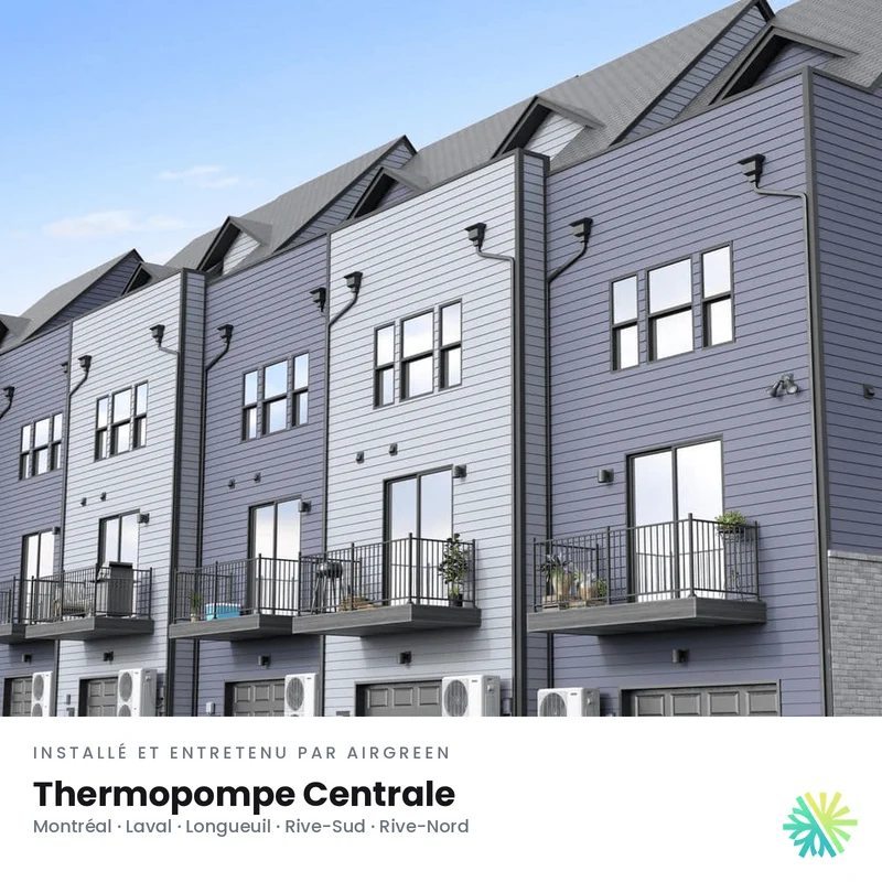 Thermopompe Centrale DURASTAR Sirius Heat Haute Efficacité | 4 Tonnes - 48000 BTU - R454B