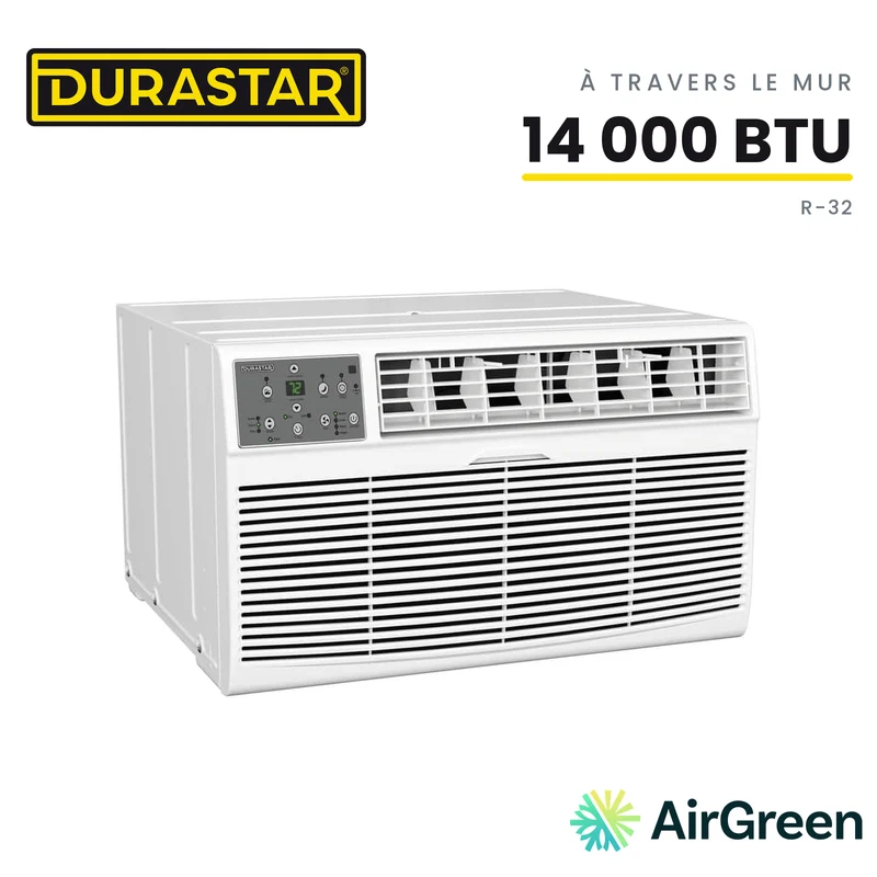 Climatiseur à Travers le Mur DURASTAR | 14000 BTU - R32