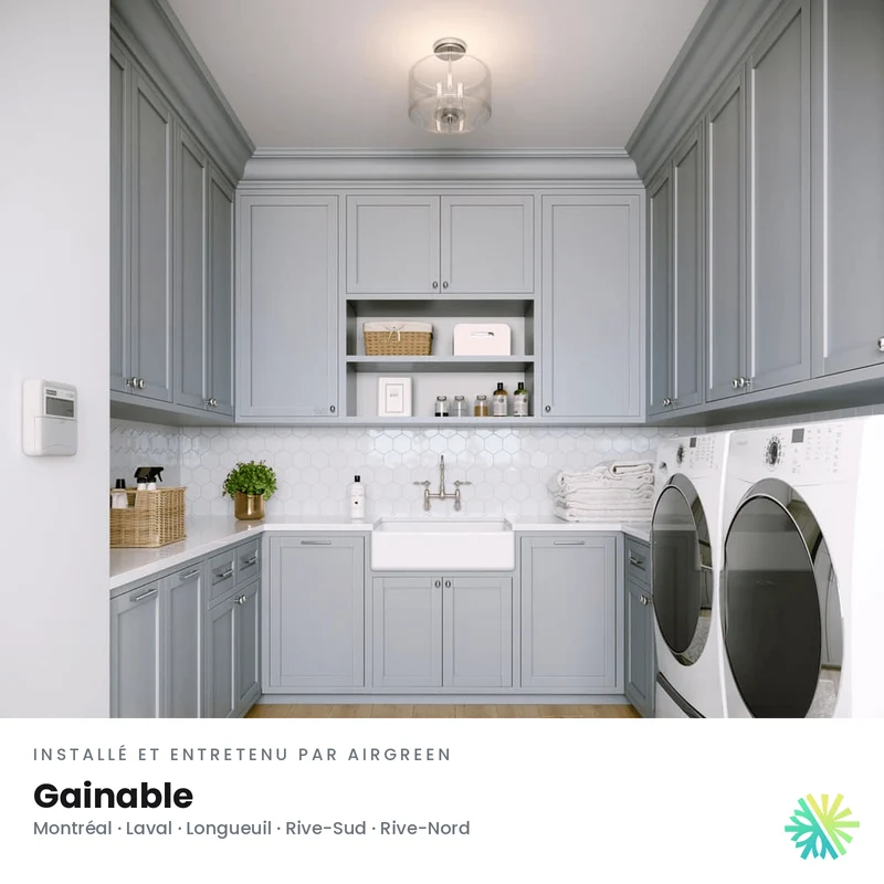 Thermopompe Gainable DURASTAR Standard 1re génération | 18000 BTU - R410A