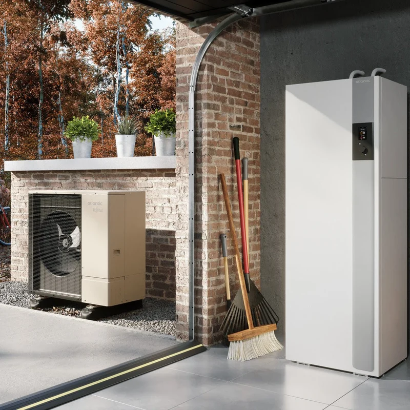 Pompe à chaleur air-eau Atlantic Alféa Excellia S Duo Split 14 kW Triphasé