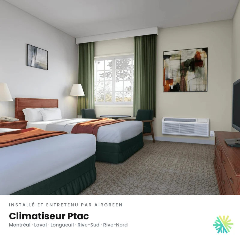 Climatiseur PTAC DURASTAR | 15000 BTU 5 kW - R32