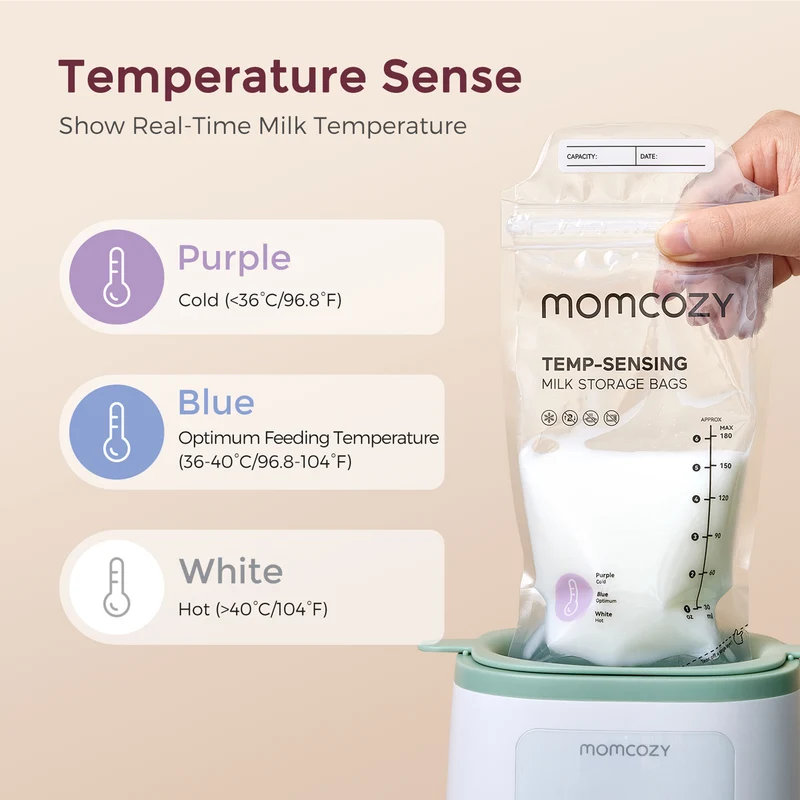 Momcozy Breast Pump M6 + 120 Breastmilk Storage Bags