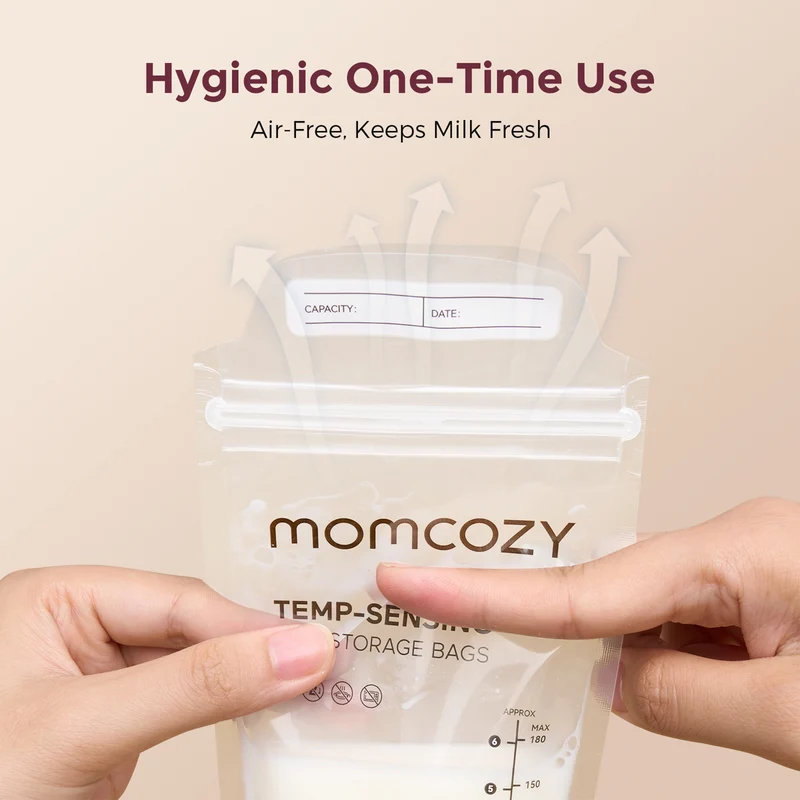 Momcozy Breast Pump M6 + 120 Breastmilk Storage Bags