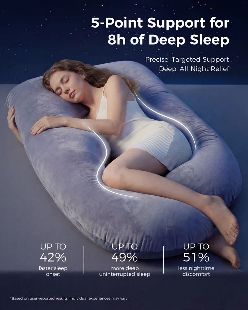 Maternity Pillow & BirthEase Maternity Ball Bundle