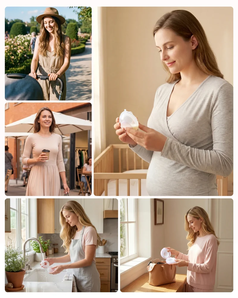 Momcozy Waterdrop Breast Milk Collection Shell
