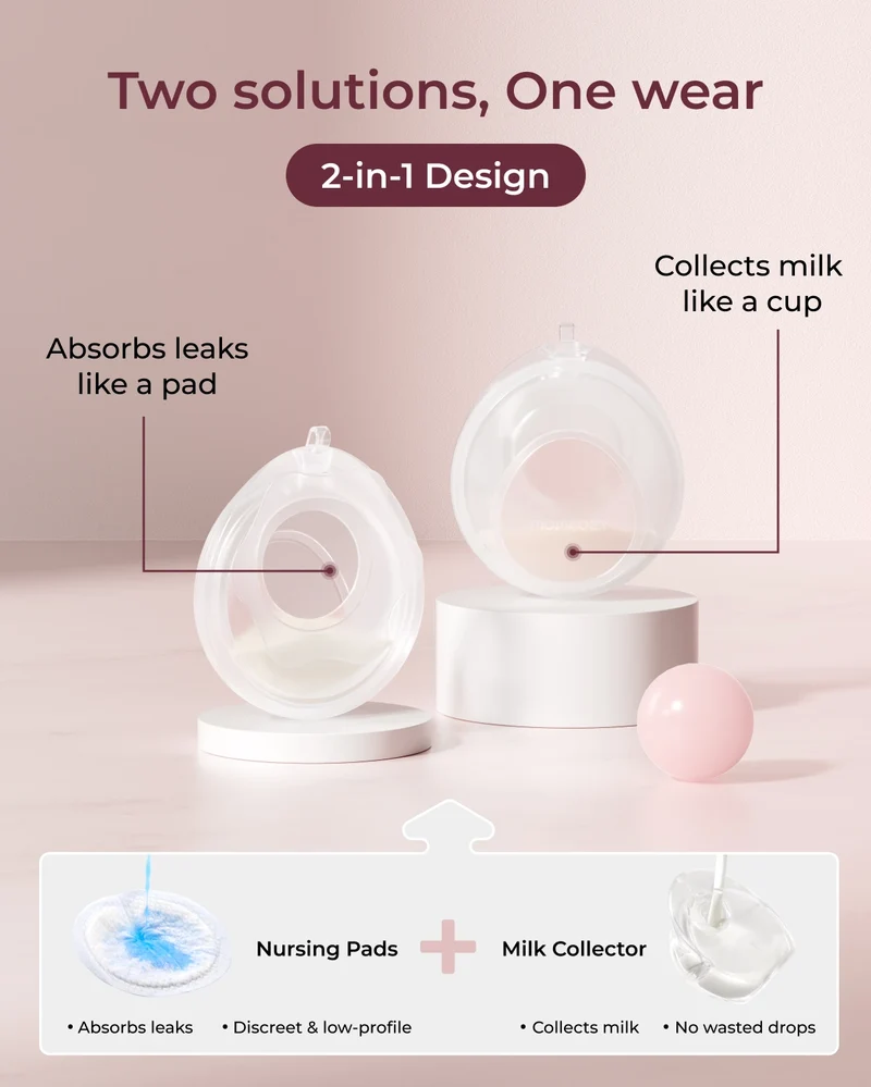 Momcozy Waterdrop Breast Milk Collection Shell