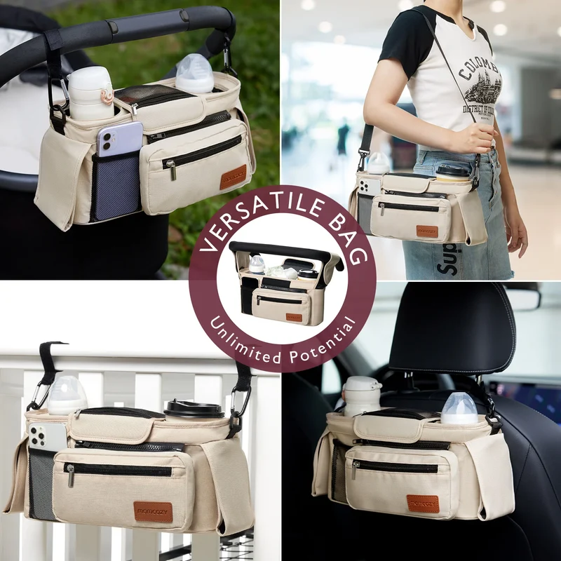 On-the-Go Bundle: ChangeGo Stroller and Car Seat Adapter and Organizer