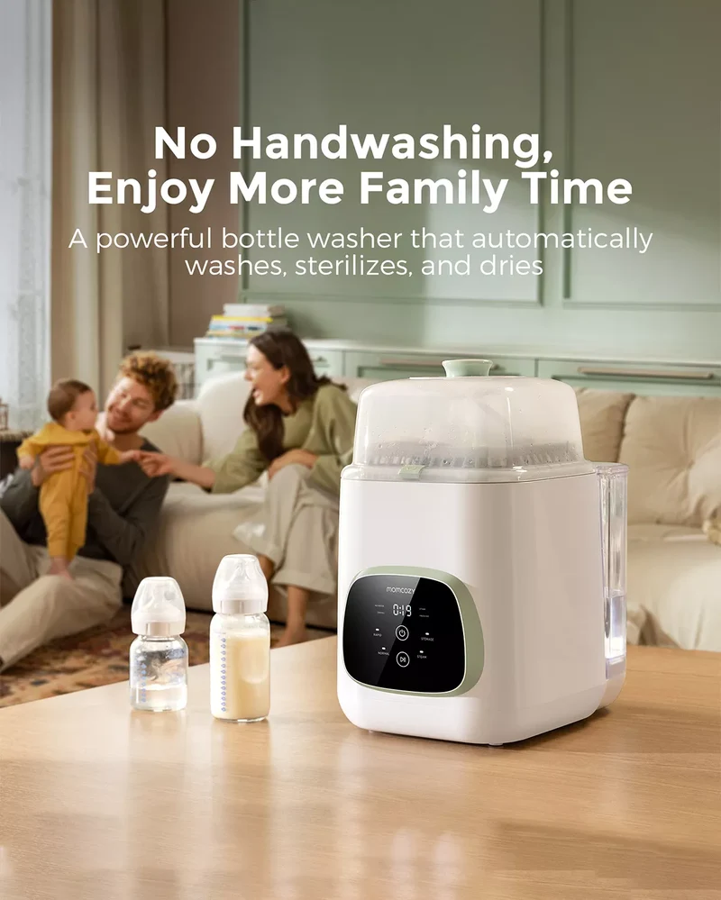 Pump & Clean Bundle: M6 Breast Pump and Bottle Washer and Washing Block