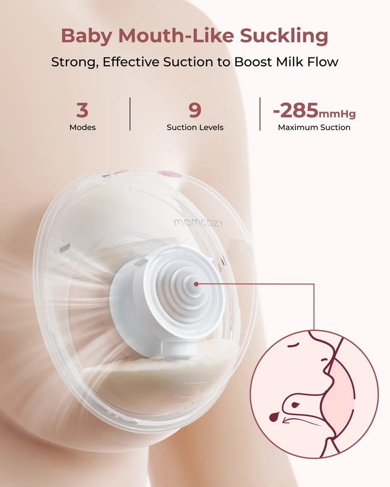 M5 Smart Wearable Breast Pump & KleanPal Pro Baby Bottle Washer and Sterilizer Bundle