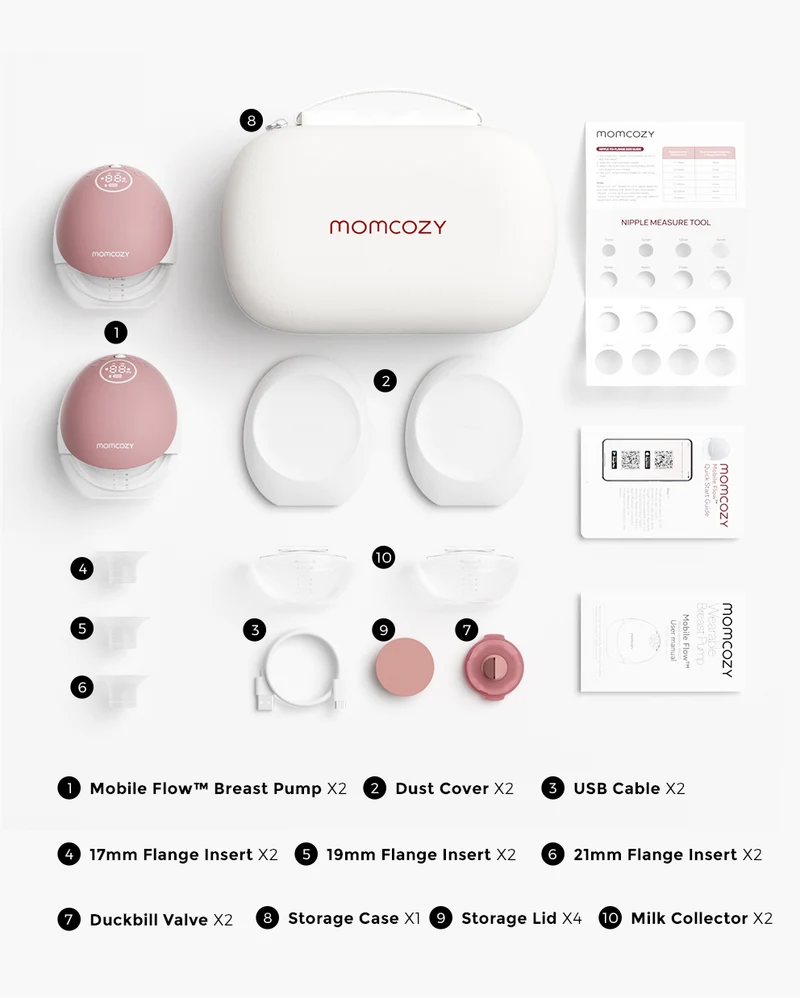 Pump & Clean Bundle: M9 Breast Pump and Bottle Washer and Washing Block