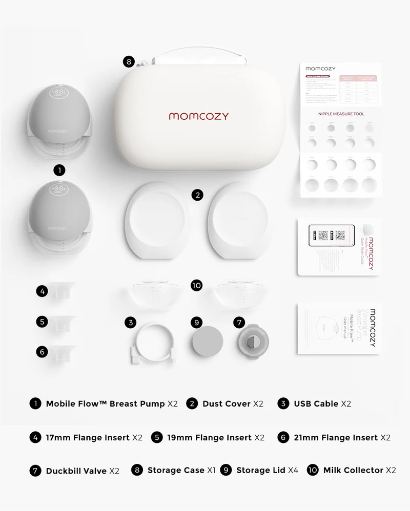 Pump & Clean Bundle: M9 Breast Pump and Bottle Washer and Washing Block