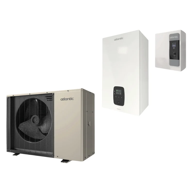 Pompe à chaleur air-eau hybride Atlantic Hybea Duo 11 kW - 25 kW