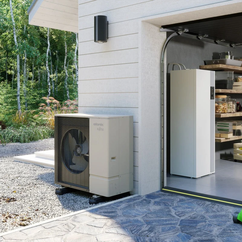 Pompe à chaleur air-eau Atlantic Alféa Excellia S Duo Split 12 kW Triphasé