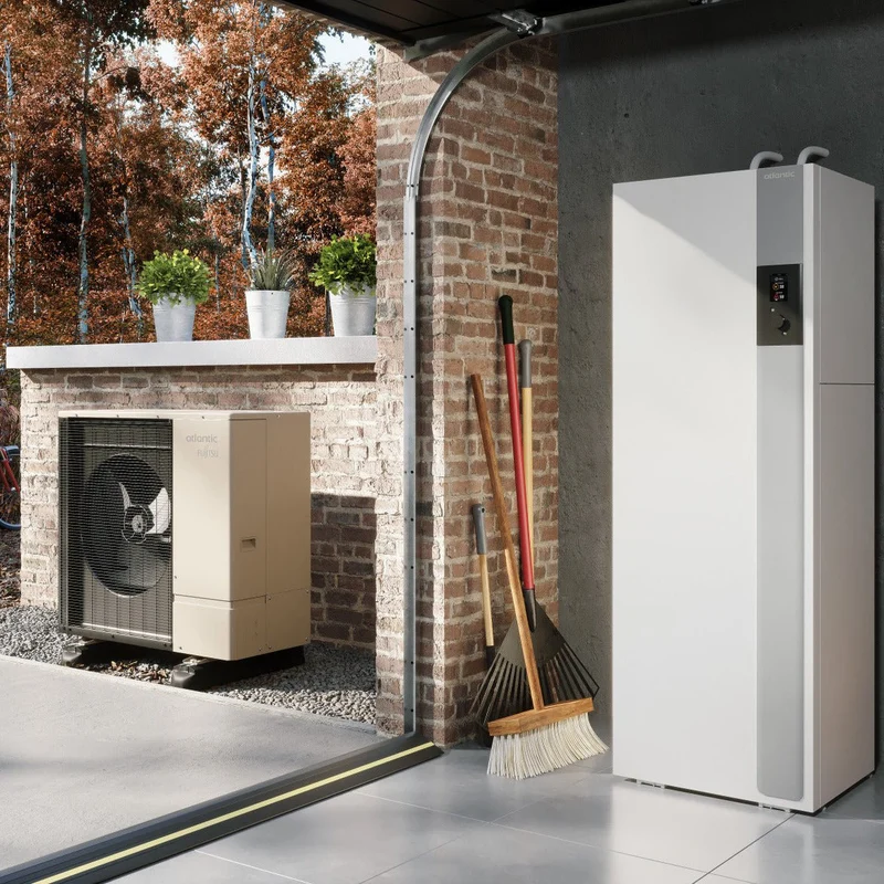 Pompe à chaleur air-eau Atlantic Alféa Excellia S Duo Split 14 kW Monophasé