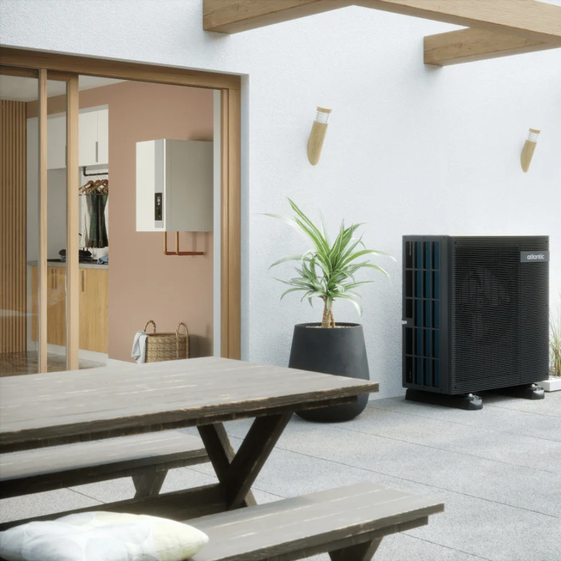Pompe à chaleur air-eau Atlantic Alféa M 12 kW Triphasé