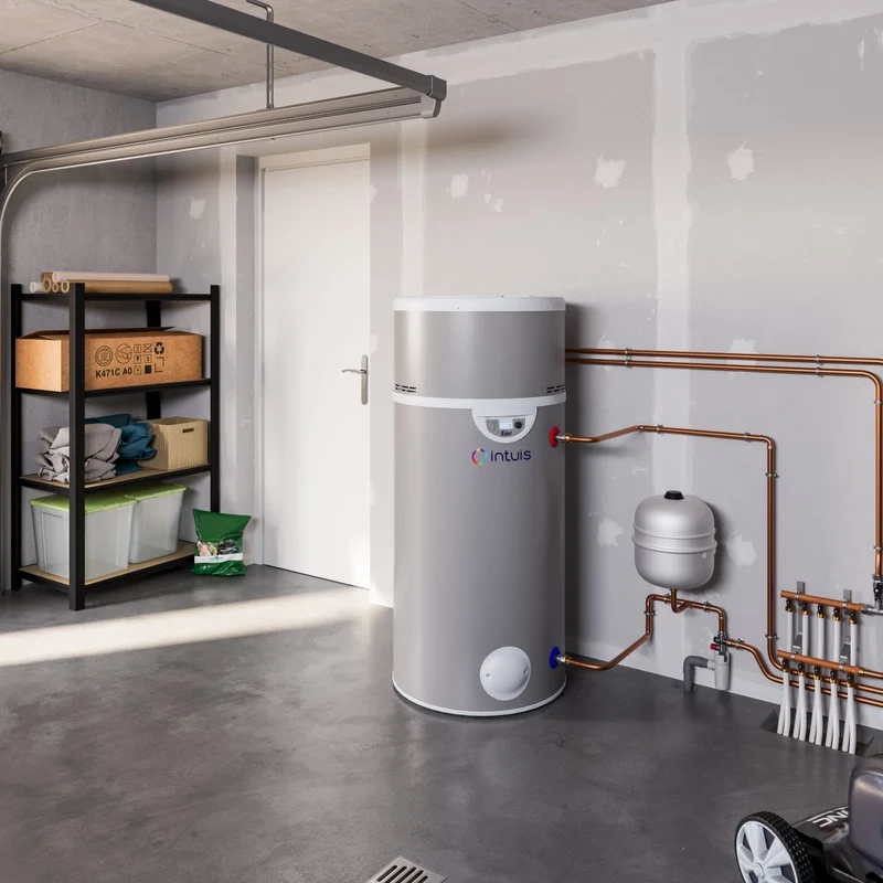 Chauffe-eau thermodynamique Edel 270 litres sur boucle d'eau