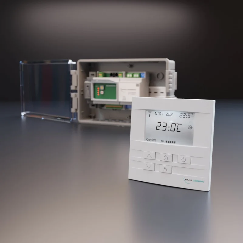 Kit de régulation BAILLZONING à 11 zones thermostats Blancs