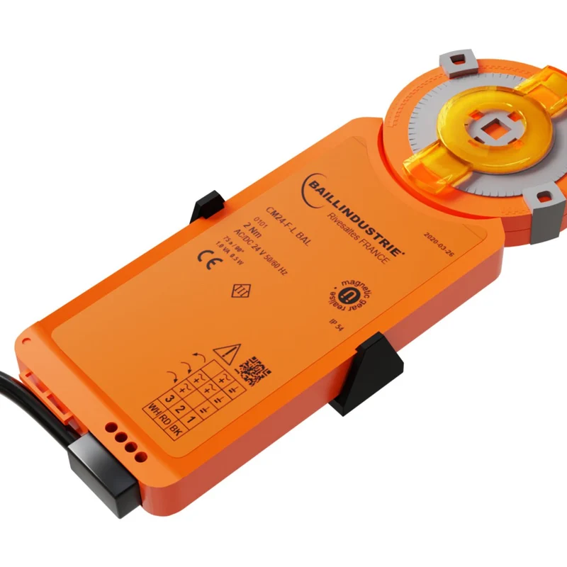 Pince anti-rotation pour servomoteur