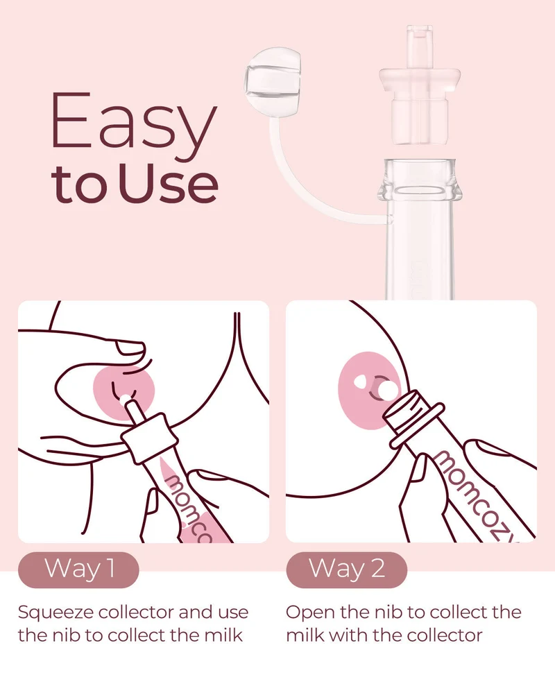 Postpartum Essentials Bundle: Hot and Cold Breast Pads & Colostrum Milk Collector
