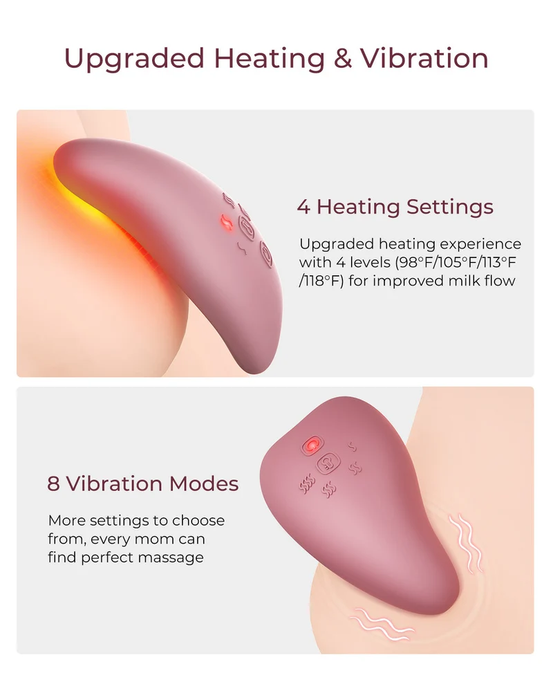 Professional Breastfeeding Bundle: Lactation Massager & Colostrum Milk Collector