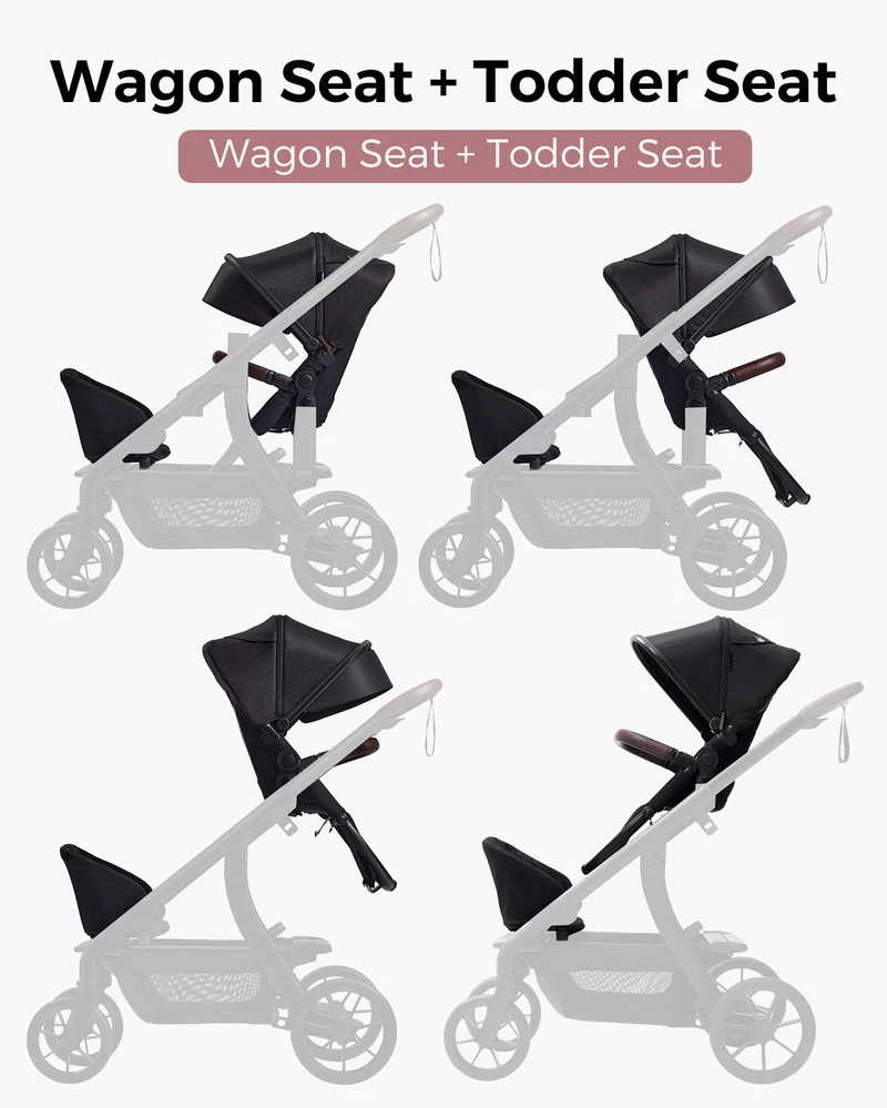 Wagon Backrest for Momcozy ChangeGo Baby Stroller