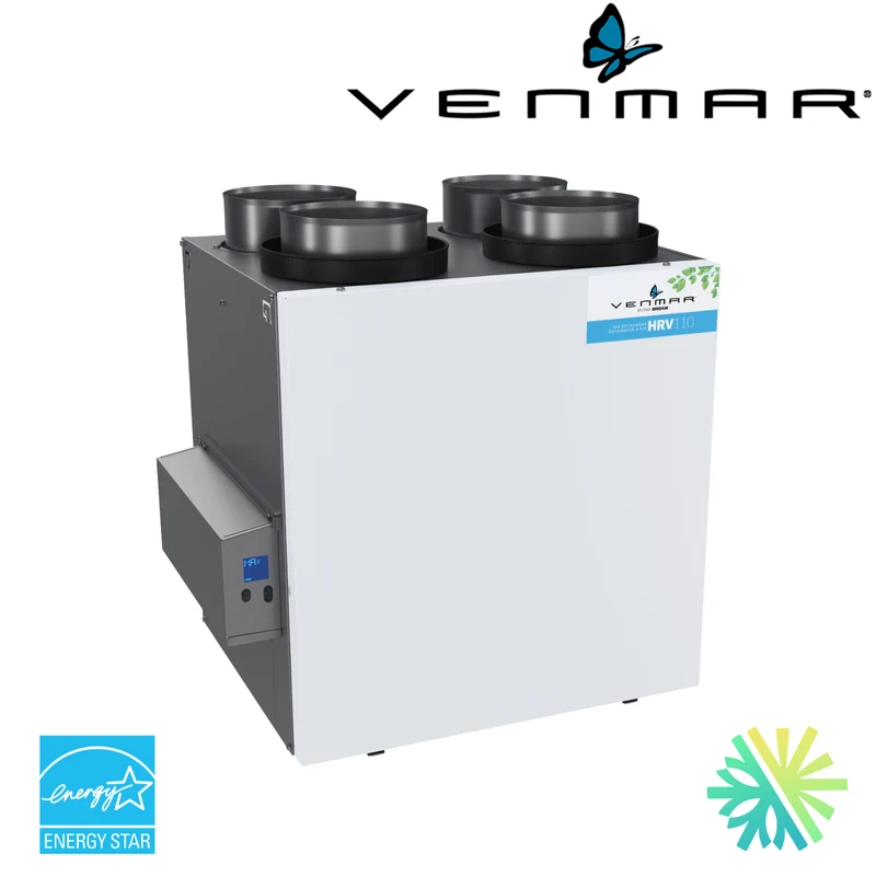 Échangeur d'Air Venmar by Broan HRV HRV110 | Montréal, Laval, Longueuil, Rive Sud et Rive Nord
