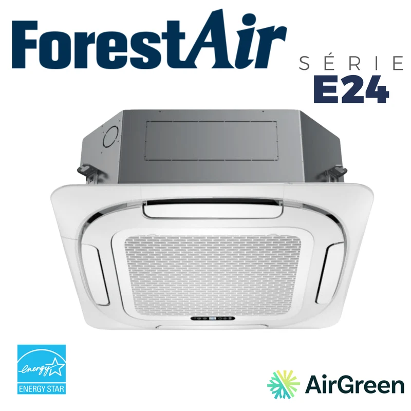 Thermopompe Cassette de Plafond FORESTAIR E24 | 12 000 BTU