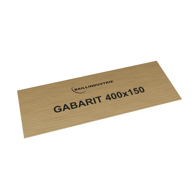 Plénum ABS pour grille de soufflage 400 x 150 mm