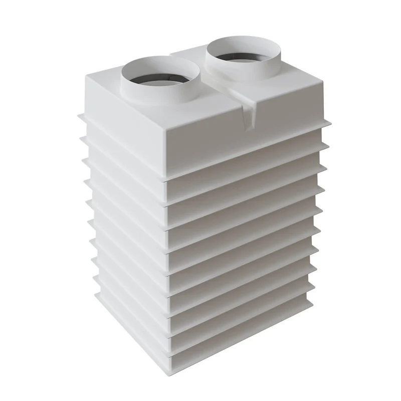 Plénum ABS ACCESS pour grille de reprise 500 x 400 mm