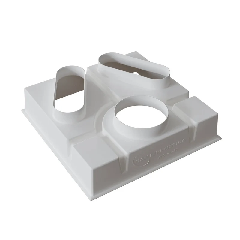 Plénum ABS ACCESS pour grille de reprise 600 x 600 mm