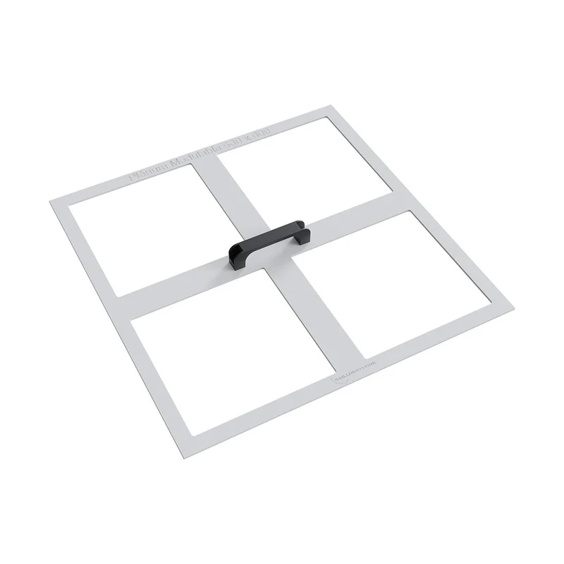 Gabarit de découpe pour plénum modulable 600 x 600 mm