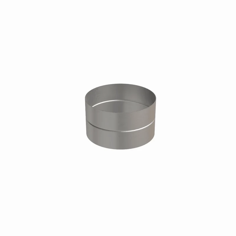 Raccord FF acier galvanisé diamètre 125 mm
