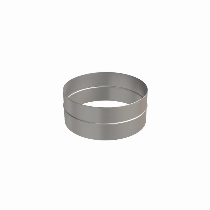 Raccord MM acier galvanisé diamètre 160 mm