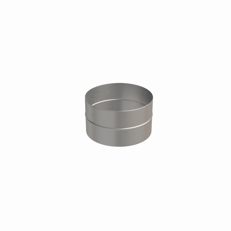 Raccord MM acier galvanisé diamètre 125 mm