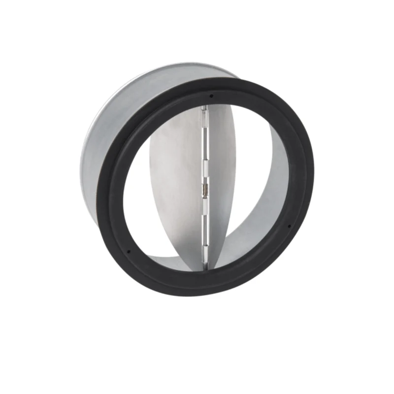 Clapet anti‑retour en acier Ø 400 mm avec joint d'étanchéité