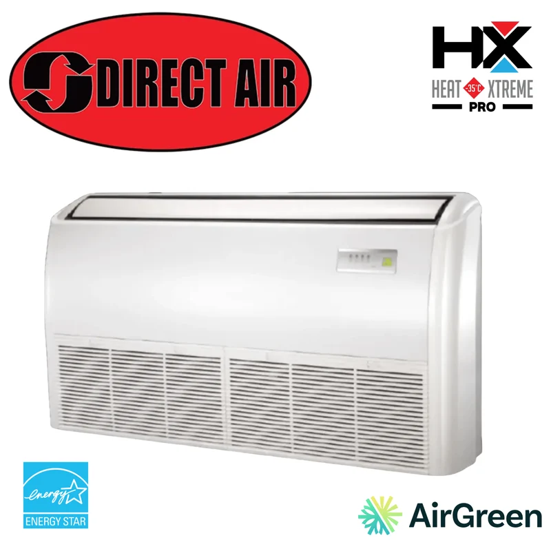 DIRECT AIR : Unité Plancher-Plafond Heat Xtreme Pro (-35 °C) R410a | 18 000 BTU