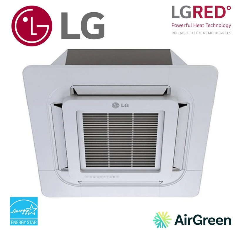LG : Plafonnier de type cassette 3X3 LGRED | 48 000 BTU