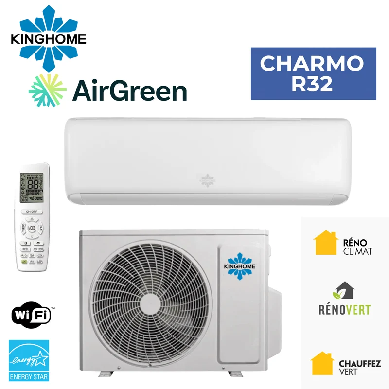 Thermopompe Murale KINGHOME Charmo R32 | 18000 BTU