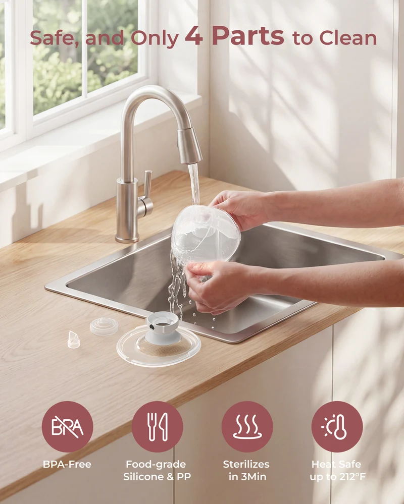 M5 Smart Bra Bundle: Double M5 Smart Breast Pump and 4-in-1 Pumping Bra(YN12)