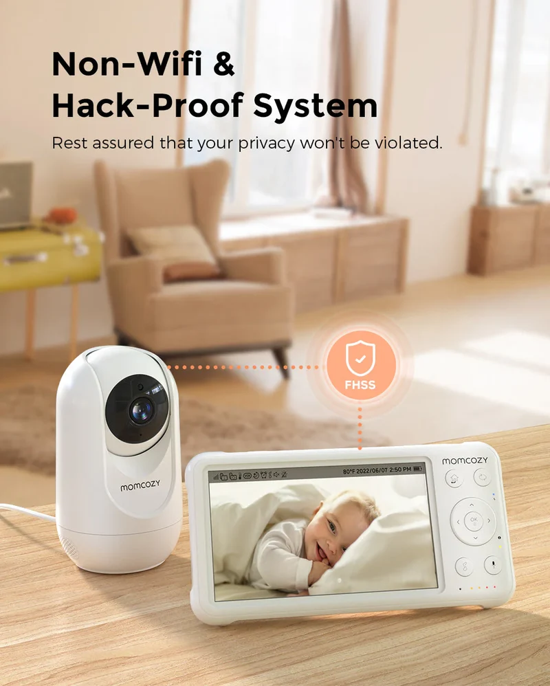 Baby Care Bundle: Portable Baby Sound Machine and One Baby Monitor